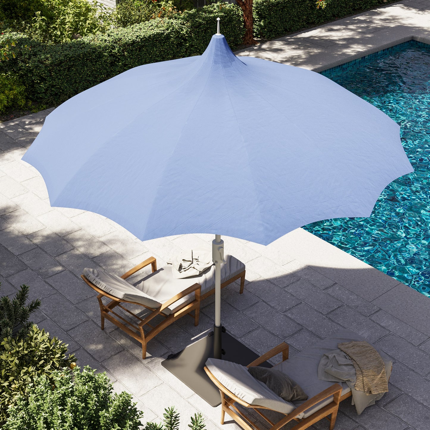 9FT Patio Offset Umbrella